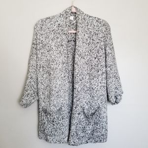 Lou & Grey grey dolman sleeve open front cardigan